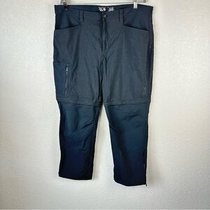 Mountain Hardware black convertible pants